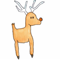 Rudolph the Reindeer photo sculptures by sarahwolf2 Rudolph the Reindeer photo sculptures