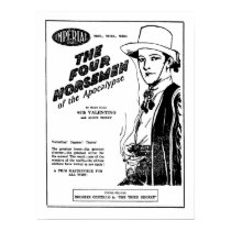 Rudolph Valentino Four Horsement of Apocalypse ad posters by Jakestuff Rudolph Valentino Four Horsement of Apocalypse ad posters
