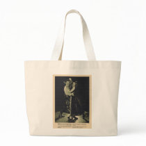 Rudolph Valentino Natacha Rambova portrait 1923 Tote Bag