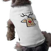 Rudolph's Lovely Face pet clothing by alternateworlds Rudolph's Lovely Face pet clothing