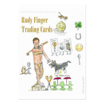rudy Finger art thats cool Business Cards