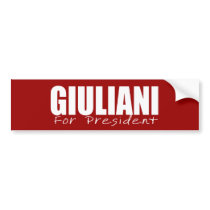 RUDY GIULIANI Election Gear bumper stickers