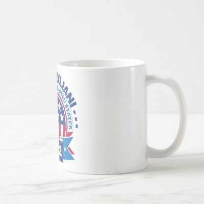 Rudy Giuliani for President 2012 Mug by visualnewbie