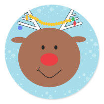 Rudy the Reindeer stickers