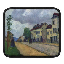 Rue de Gisors by Camille Pissarro iPad Sleeve