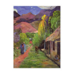 'Rue de Tahiti' - Paul Gauguin Postcard