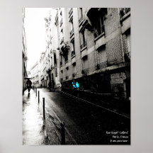 Rue Royer-Collard, Paris France Print
