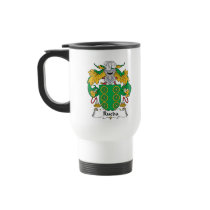 Rueda Family Crest mugs