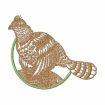 Ruffed Grouse Embroidered Shirt