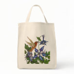 Rufous Hummingbird with Columbines Bags