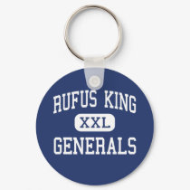 Rufus King - Generals - High - Milwaukee Wisconsin keychains by customteamsportswear Rufus King - Generals - High - Milwaukee Wisconsin keychains