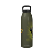 Rufus With Popcorn Drinking Bottles