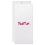 Rug Rat rack cards