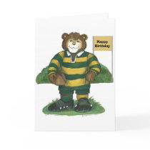 Rugby Birhday Card