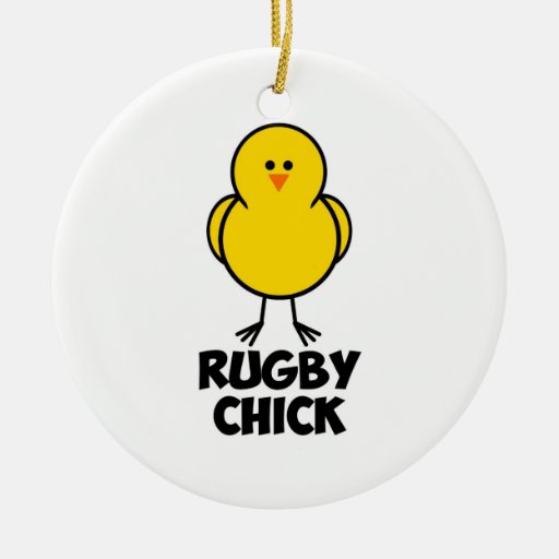 rugby chick ceramic ornament zazzle rugby chick ceramic ornament zazzle