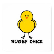 Rugby Chick posters