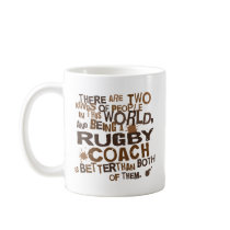 Rugby Coach Gift Coffee Mug
