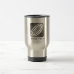 Rugby; Cool Black Mug