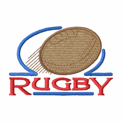 Rugby Embroidered Hoodie Rugby Embroidered Hoodie