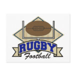 Rugby Football Postcard