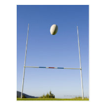 Rugby Goal Postcards