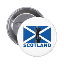 Rugby lineout throw ball scotland flag pinback buttons