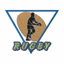 Rugby Logo embroidered shirts