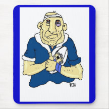 RUGBY PLAYER MOUSEPAD