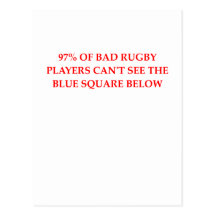 RUGBY.png Postcard