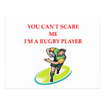 RUGBY.png Postcard