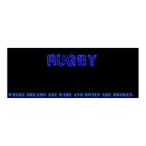 Rugby posters