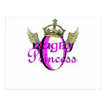 Rugby Princess Postcards