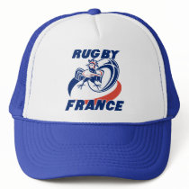 rugby rooster cockerel france mesh hat