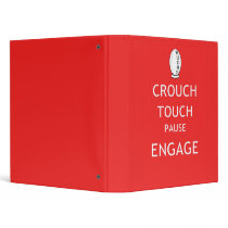 Rugby scrum instructions 3 ring binder