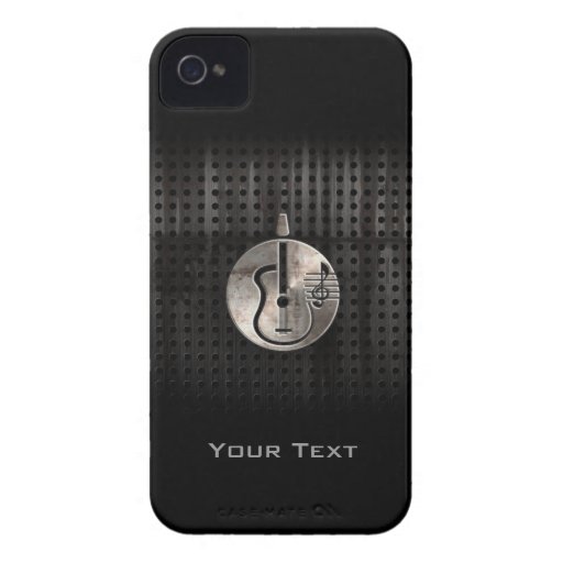Rugged Acoustic Guitar iPhone 4 Case