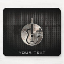 Rugged Acoustic Guitar Mousepad