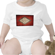 Rugged Arkansas Flag Bodysuit