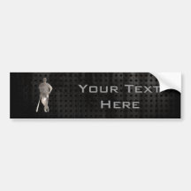 Rugged Baseball Bumper Stickers