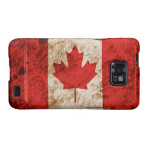 Rugged Canadian Flag Samsung Galaxy Cover