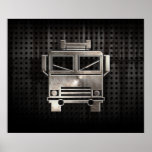 Rugged Fire Truck Print