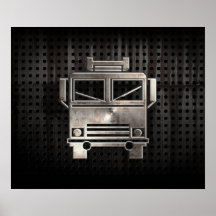 Rugged Fire Truck Print