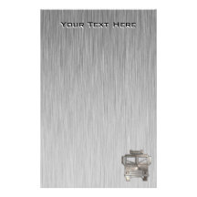 Rugged Fire Truck Stationery Paper