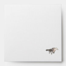 Rugged Horse Racing Envelope
