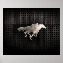 Rugged Horse Racing Print