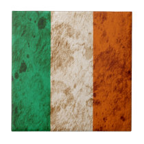 Rugged Irish Flag Tiles