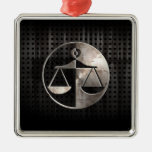 Rugged Justice Scales Ornament