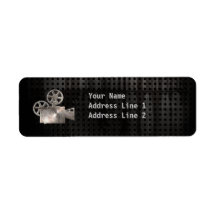 Rugged Movie Camera Labels