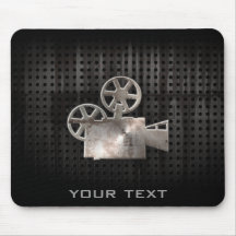 Rugged Movie Camera Mouse Pads