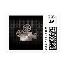 Rugged Movie Camera Stamps