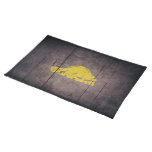 Rugged Oregon Flag (back) Placemat